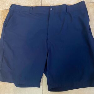 Men’s Ben Hogan Golf Shorts Navy Blue Flat Front